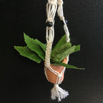 String Greens Set of 3 XS Mini Faux Fern Ornaments