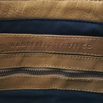 Wanderer Travel Co. Brown Leather Tote Bag
