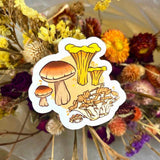 Rachel Feirman Edible Fungi Sticker