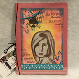 Eltimar Design "Face" Mixed Media Art "Upholstered" Journal