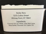 Barker Bars "Plain Jane" Unscented Soap Bar