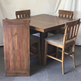 6pc Contemporary Craftsman Ashley Furn. "Ralene" Counter-Height Dining Set