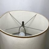 Vintage MC White Ceramic Table Lamp