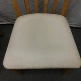 6pc Vintage Solid & Oak Veneer Dining Set