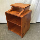 Custom Solid Pine 4-Tier Record/Printer Stand