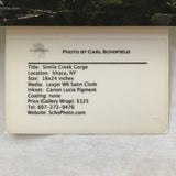 Six Mile Creek Gorge Photo on Canvas by Carl Schofield