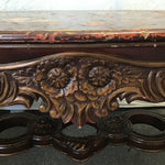 Vintage Red Painted Coffee Table