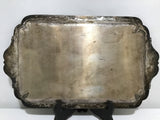 Vintage Cellini Craft Handwrought Sterling "ELR" Tray