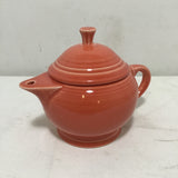 Retired Fiesta Persimmon 2-Cup Covered Teapot