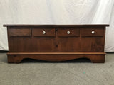 Vintage Lane Pine Veneer Cedar Chest