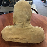 Molded Plaster Hooded Figure Statue