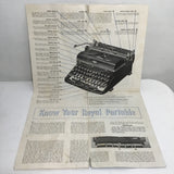 Black Royal Travel Typewriter