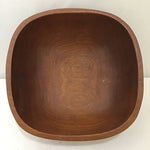 11pc MCM Vintage Solid Teak Salad Bowl Set