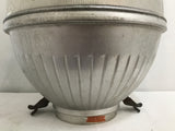 Vintage 1940's Industrial General Electric Egg-Shaped Street Light Shade