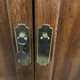 Vintage Kenlea Crafts Cherry Veneer 2-Tier Shelf