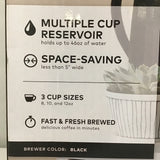 Black Keurig K-Slim 8/10/12oz Coffee Maker