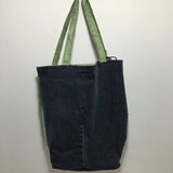 Adriana Cárdenas B. Handmade "UFO Rojo y Verde" Quilted Bag