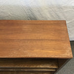 Vintage Sligh Walnut Veneer 4-Tier Shelf