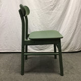 IKEA RONNINGE Green-Stained Veneer Accent Chair