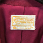 Vintage Pendleton Red Wool Single-Breasted Blazer