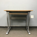 Vintage Laminate & Metal Computer Desk