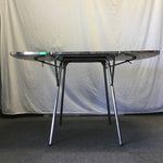 Vintage MCM Yellow Formica Drop-Leaf Dining Table
