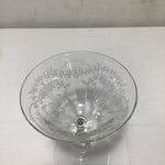 Set of 6 Vintage Fostoria "Corsage" High Sherbert Glasses