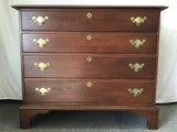 Vintage Federal Statton Solid Cherry 4-Drawer Dresser