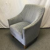 Modern Emerald Home "Kismet" Graphite Armchair
