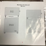 Modern American Girl Mini 214pc 2-Tier Illuma Room Set