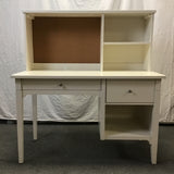 Pottery Barn Kids Simply White "Morgan" Storage Desk & Hutch Set