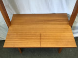 Contemporary Century House "Linden" Cherry 3-Tier Leaning Ladder Desk