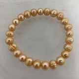 Orange Pearl Bracelet