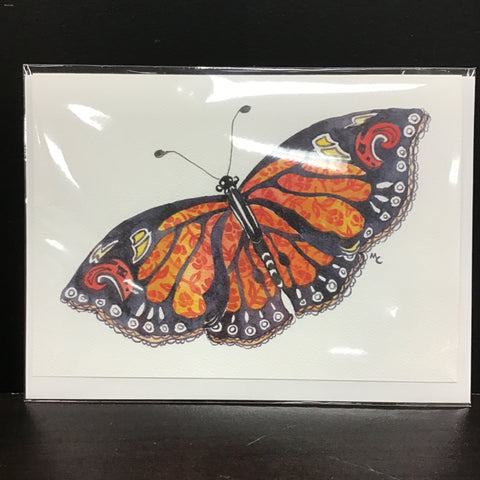 Marika Chew "Monarch Butterfly" Greeting Card