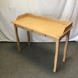 Vintage Tan-Painted 1-Drawer Writing Desk