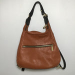 Valentina Brown Leather Backpack