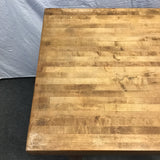 Custom Butcher-Block Kitchen Island