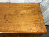 Vintage Federal Solid Cherry 3-Drawer Chest of Drawers