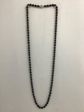 51" Black Tahitian Pearl Necklace