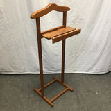 Modern Solid Tropical Wood Butler's Stand