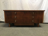 Vintage MCM Lane Cherry Veneer 1-Drawer Cedar Chest
