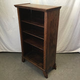 Vintage Craftsman National Furn. Co. Solid Oak 4-Tier Shelf