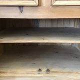 Vintage Solid Pine Armoire
