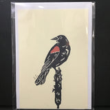 Evergreen Studios Redwing Hand-Printed Lino