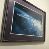 Signed Limited Edition U.S.S. Enterprise NCC 1701 Print By Gerald Roundtree