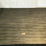 Modern Grey Oak Veneer Expanding Dining Table