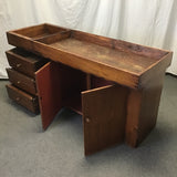 Vintage Rustic Solid Pine 3-Drawer Dry Sink