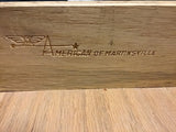 Pair of Vintage MCM Martinsville Black Walnut Veneer Night Stands