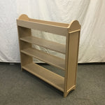 Vintage Tan Painted 4-Tier Shelf