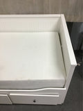 Contemporary IKEA White HEMNES Twin Trundle Day Bed
